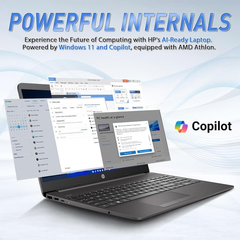 HP 15 FHD Business UltraBook Laptop • 32GB RAM • 1TB PCIe SSD • Powerful AMD Performance • Copilot AI-Ready • Ethernet Port • Long Battery Life • Windows 11 Pro – Built for Professionals