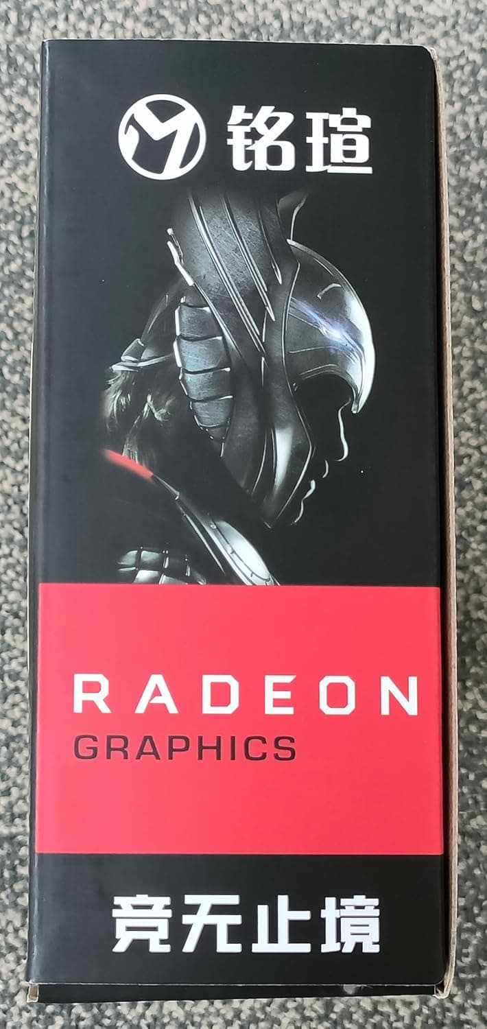 maxsun AMD Radeon RX 580 8GB 2048SP GDDR5 Computer Video Graphics Card GPU for PC Gaming 256-Bit DirectX 12 DVI, HDMI, DisplayPort Multi Monitors Extend (Black)
