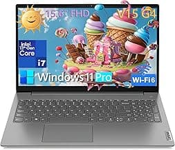 Lenovo Laptop Computer for Business & Home, Intel 10-Core i7-13620H (Beat Ultra 7 255U), 40GB DDR4 RAM, 1TB PCIe SSD, WiFi 6, Bluetooth, 15.6" FHD, Type-C, HDMI, Iron Grey, Windows 11 Pro, Wendbo