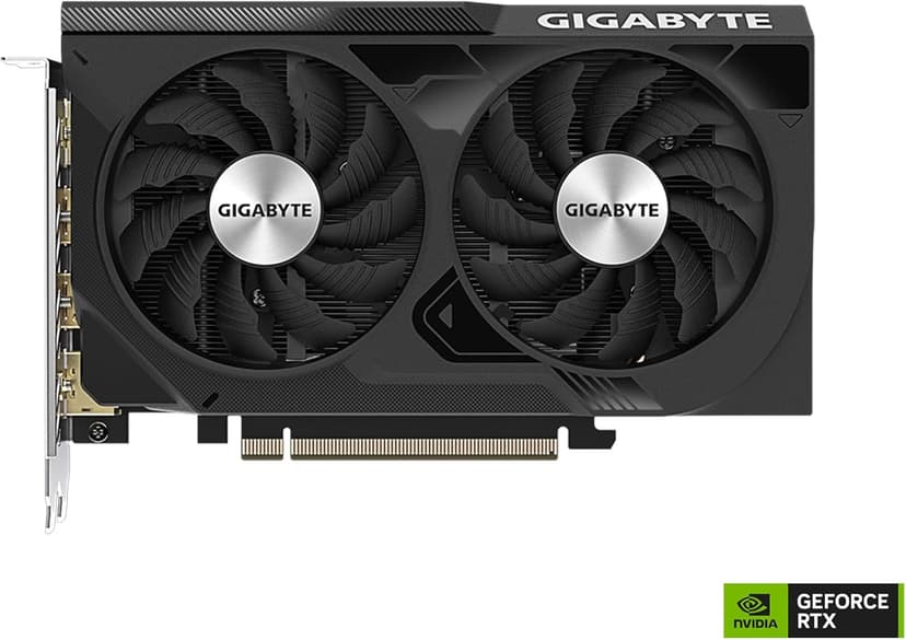 GIGABYTE GeForce RTX 4060 WINDFORCE OC 8G Graphics Card, 2X WINDFORCE Fans, 8GB 128-bit GDDR6, GV-N4060WF2OC-8GD Video Card
