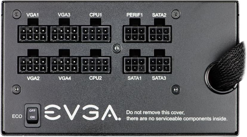 EVGA 210-GQ-0750-V1 750 GQ, 80+ GOLD 750W, Semi Modular, EVGA ECO Mode, 5 Year Warranty, Power Supply, Black