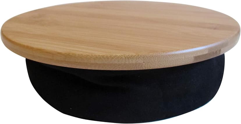 MOJO Beanbag Ergonomic Mousepad - Comfortable Mouse Pad for Sofa, Bed, Lap, Couch, and Anywhere Else (Bamboo Wood)