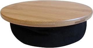 MOJO Beanbag Ergonomic Mousepad - Comfortable Mouse Pad for Sofa, Bed, Lap, Couch, and Anywhere Else (Bamboo Wood)