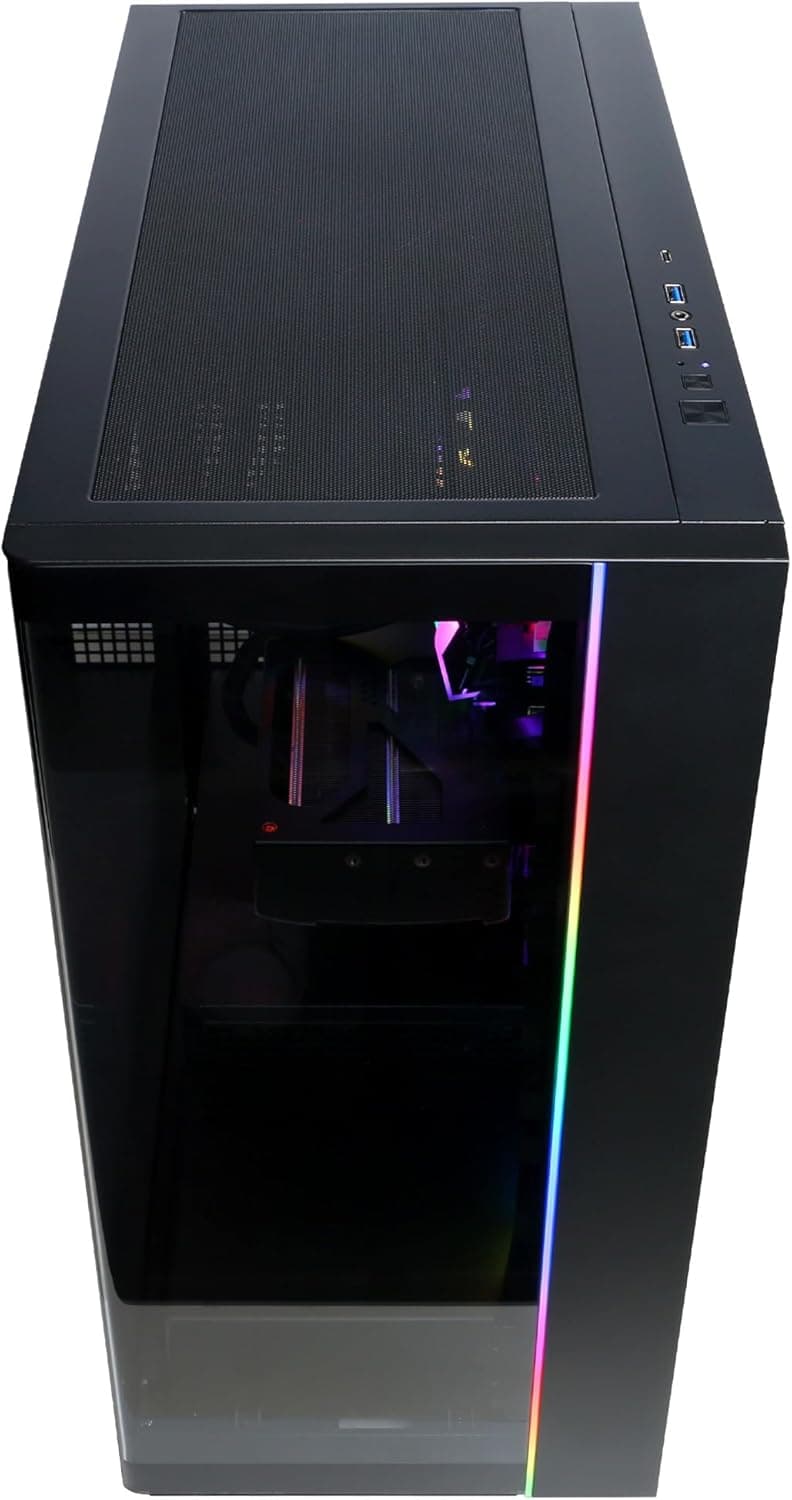 CyberPowerPC Gamer Supreme Gaming PC, AMD Ryzen 7 9800X3D 4.7GHz, GeForce RTX 5070 Ti 16GB, 32GB DDR5, 2TB PCIe 4.0 SSD, WiFi Ready & Windows 11 Home (SLC8480A8)