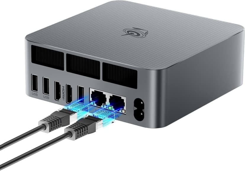 Beelink Mini PC, AMD Ryzen 7 5825U(6nm, 8C/16T) up to 4.5GHz, Mini Computer 32GB DDR4 RAM 500GB PCIe3.0x4 SSD, Micro PC 4K@60Hz Dual HDMI Display/WiFi6/BT5.2/Office/Home/HTPC/W-11 Pro