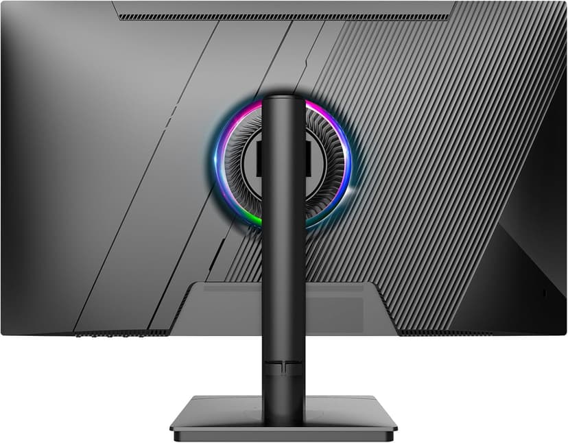 CRUA 27Inch Gaming Monitor 360HZ, QHD 1440P 120% sRGB IPS Computer Monitor with Built in Speaker, Height/Pivot/Swivel/Tilt Adjustable Vertical Monitor, Support FreeSync, DP&HDMI, Wall Mount-Black