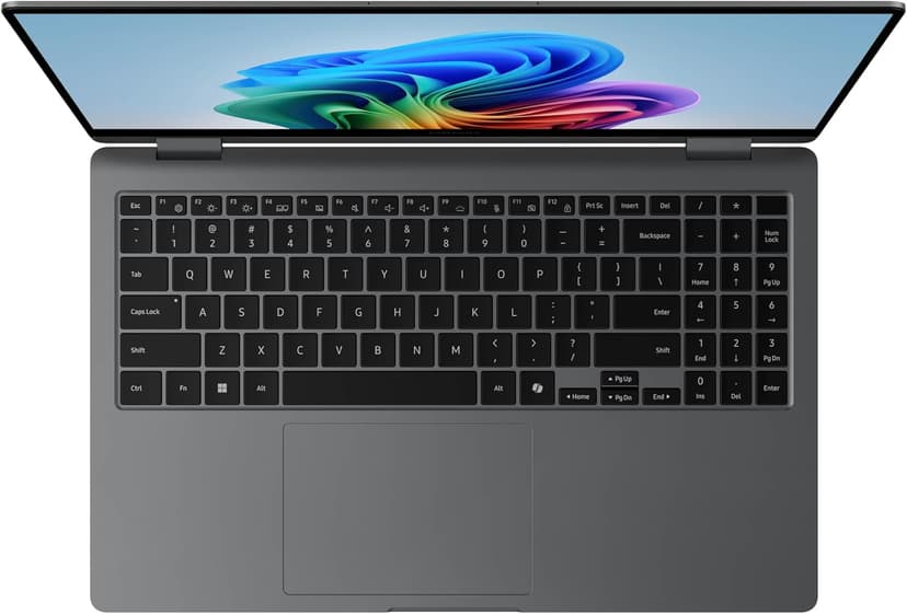 SAMSUNG 15.6" Galaxy Book5 360 Copilot+ PC, AI Business Laptop, Windows 11 Pro, Intel Core Ultra 5 Processor 226V, FHD AMOLED Touchscreen, 16GB/512GB, 2025 Model, NP754QHA-KA1US, Gray