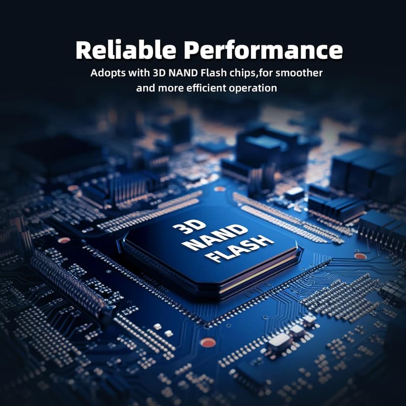 KingSpec SSD 1TB, M.2 NVMe Gen3x4 SSD 2280 - Up to 2400MB/s, Internal Solid State Drive with 3D NAND Flash, Compatible with Desktop and Laptop