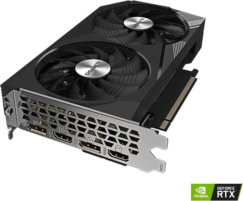 GIGABYTE GeForce RTX 3060 WINDFORCE OC 12G (rev. 2.0) Graphics Card, 2X WINDFORCE Fans, 12GB 192-bit GDDR6, GV-N3060WF2OC-12GD Rev2.0 Video Card