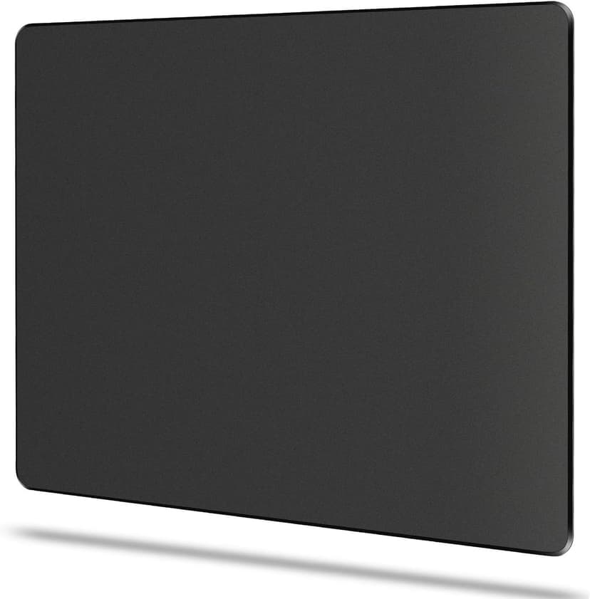 Hard Mouse Pad,Unique 3 Layers Mouse Pad with Plastic Surface,Compatible with High DPI Mice Quick Gestures Enhance Precision for Gaming and Office-Large (11.6"x9.5") Black (Black - 1 pc)