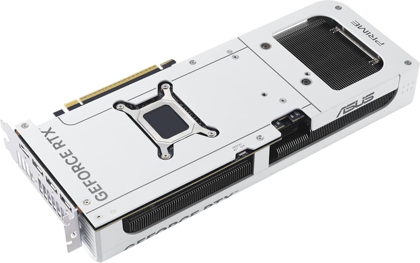 ASUS The SFF-Ready Prime GeForce RTX™ 5070 12GB GDDR7 White OC Edition Graphics Card (PCIe® 5.0, 12GB GDDR7, HDMI®/DP 2.1, 2.5-Slot, Axial-tech Fans, Dual BIOS)