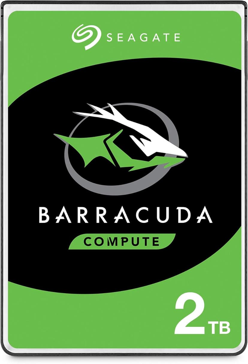 Seagate BarraCuda 2TB Internal Hard Drive HDD – 2.5 Inch SATA 6Gb/s 5400 RPM 128MB Cache for Computer Desktop PC – Frustration Free Packaging (ST2000LM015)