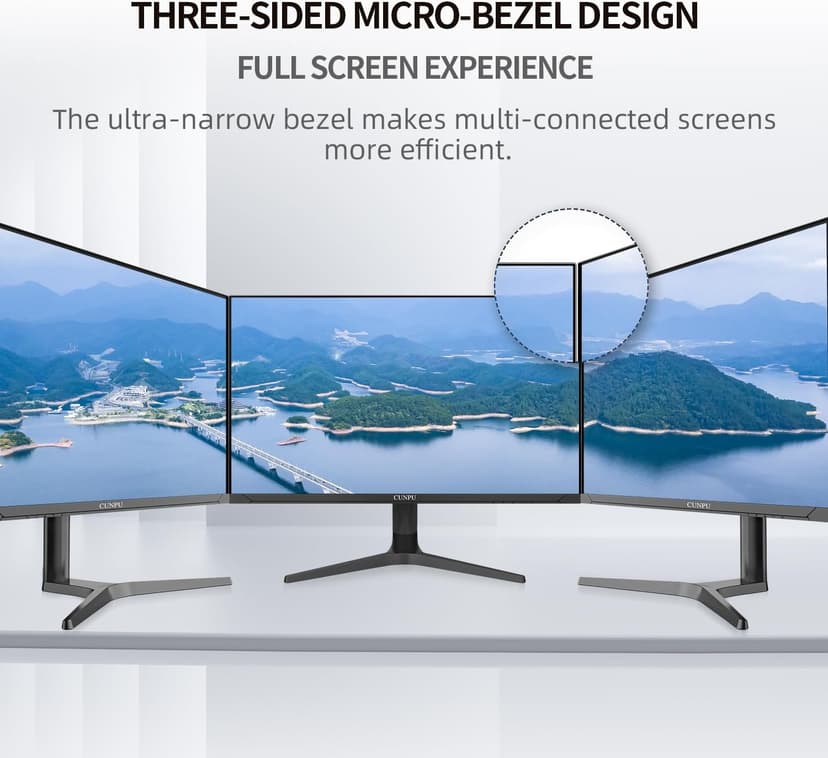 32 inch 4K UHD (3840 x 2160) Monitor IPS Ultra-Thin Computer Monitor 60Hz sRGB 100% Built-in Dual Speakers HDR10 VESA DisplayPort HDMI Height/Tilt/Pivot Adjustment