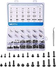 720pcs Laptop Notebook Screws Set,Replacement Computer Screws Kit,M1.4,M1.7,M2,M2.5,M3 countersunk Flat Head Phillips Mini Screw Set for Electronic Repair.