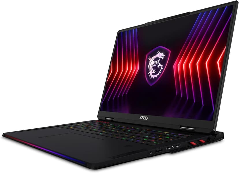 MSI Raider 18 HX 18” 120Hz UHD+ Gaming Laptop: Intel Core i9-14900HX, NVIDIA Geforce RTX 4090, 64GB DDR5, 2TB NVMe SSD, Cooler Boost 5, Win 11 Pro: Black A14VIG-255US