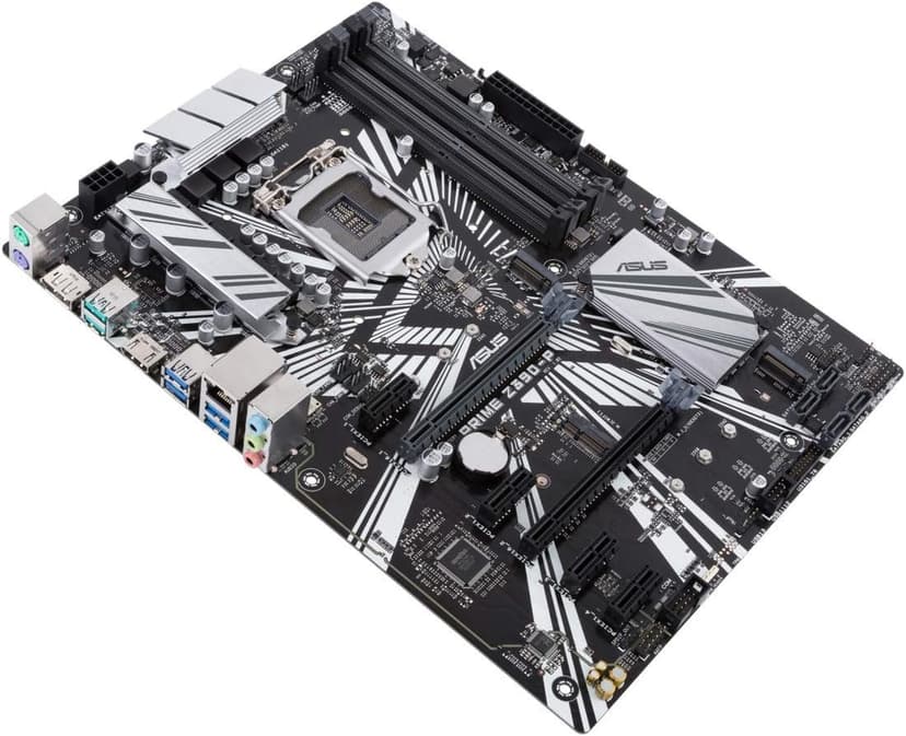 ASUS Prime Z390-P LGA1151 (Intel 8th and 9th Gen) ATX Motherboard for Cryptocurrency Mining(BTC) with Above 4G Decoding, 6xPCIe Slot and USB 3.1 Gen2