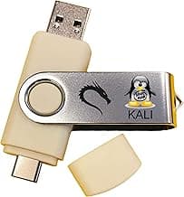 Kali Linux OS for Hackers - Bootable Live Install USB Flash Thumb Drive - Cybersecurity Hacking Tools and Penetration Testing