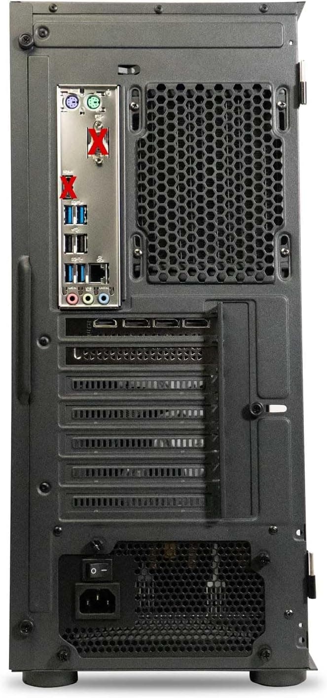 ViprTech Overlord 2.0 Liquid-Cooled PC - AMD Ryzen 7 5700X (4.6Ghz Turbo), RTX 4070 Super 12GB, 32GB DDR4 3200, 2TB NVMe SSD, 800W Gold PSU, VR-Ready, WiFi BT, Win 11, Gaming Desktop Computer
