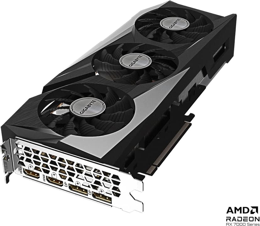 GIGABYTE GV-R76GAMING OC-8GD Radeon RX 7600 Gaming OC 8G Graphics Card, 3X WINDFORCE Fans 8GB 128-bit GDDR6, Video Card