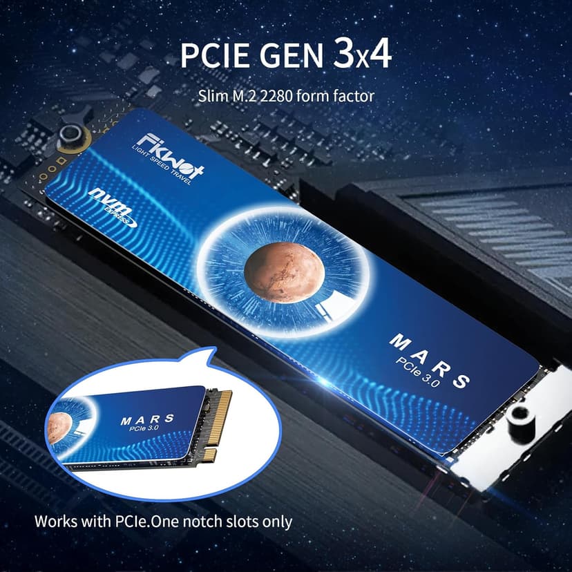 FX550 NVMe SSD 512GB M.2 SSD PCIe 3.0×4, Read Up to 3,200 MB/s, M2 2280 Internal Soild State Drive, Compatible with Desktop, Laptop and Mini PC, QLC NAND Flash
