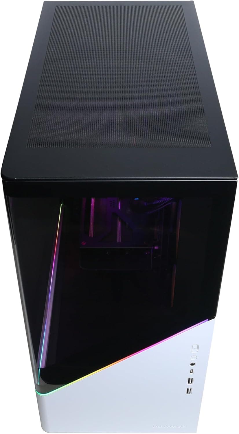 CyberPowerPC Gamer Xtreme VR Gaming PC, Intel Core i9-14900F 2.0GHz, GeForce RTX 5070 Ti 16GB, 32GB DDR5, 2TB PCIe 4.0 SSD, WiFi Ready & Windows 11 Home (GXiVR8720A9)