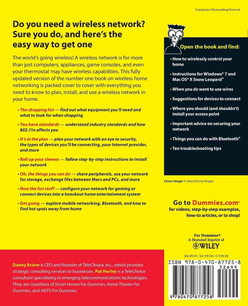 Wireless Home Networking For Dummies, 4th Edition