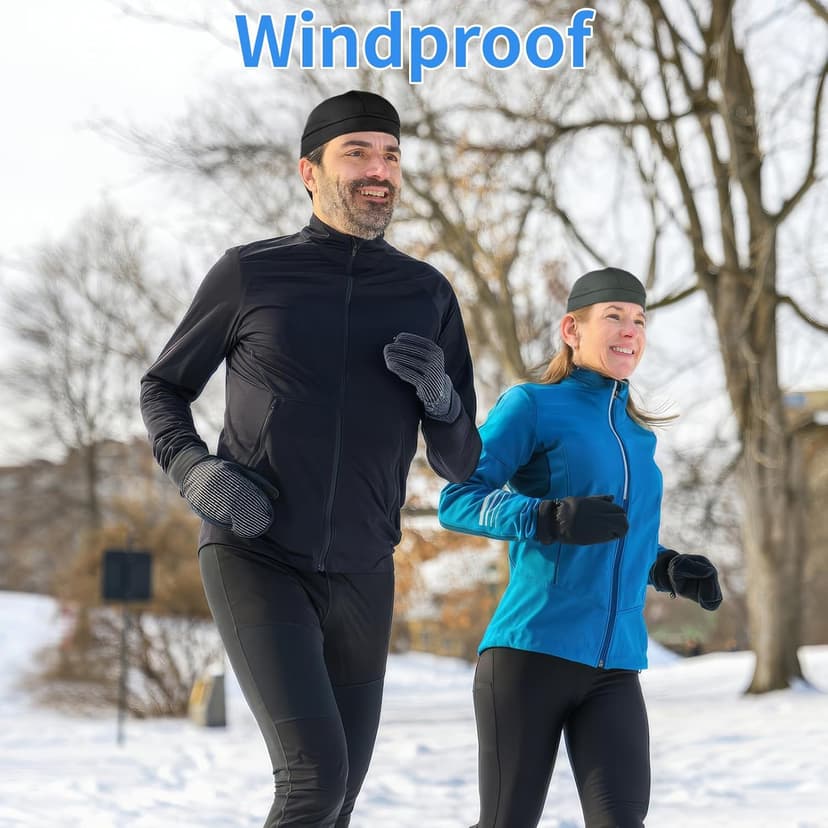 3 pcs Skull Caps, Lightweight Helmet Liner, Breathable Cycling Cap, Cooling Sweat Beanie for Men Women Running Cycling