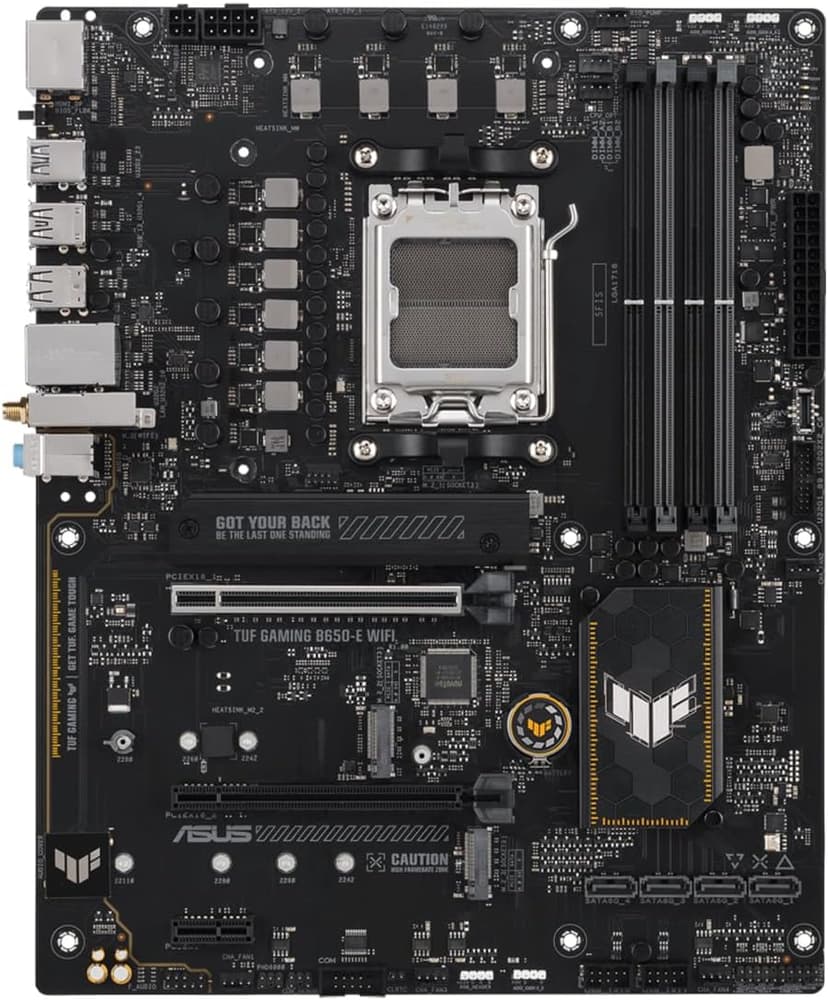 Micro Center AMD Ryzen 7 9700X CPU Processor with ASUS TUF Gaming B650-E WiFi AMD B650 AM5 ATX Motherboard
