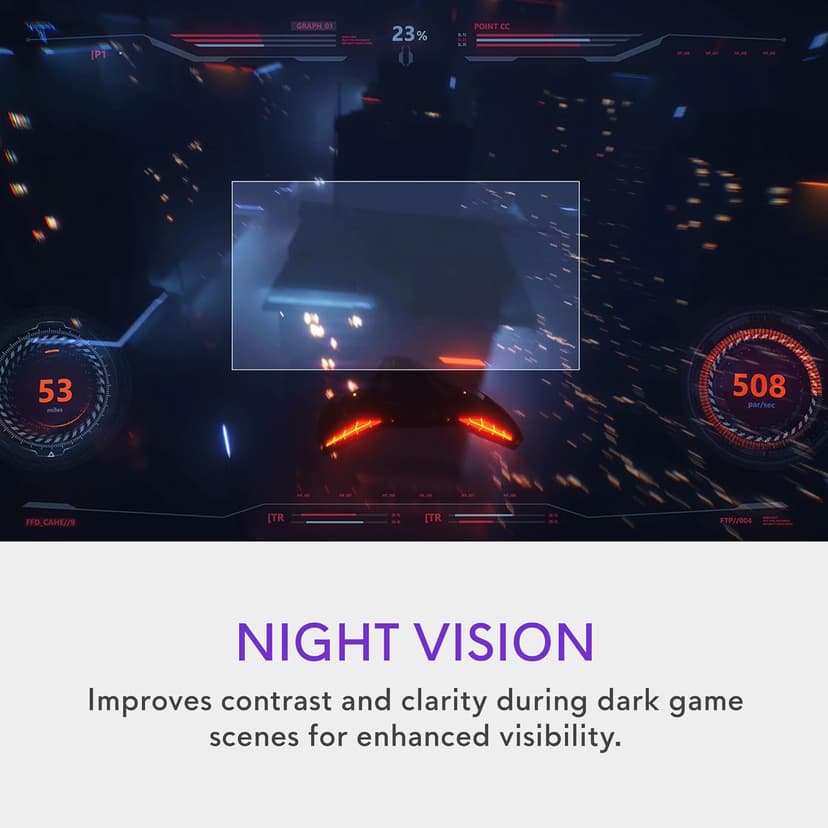 Alienware AW2524HF Gaming Monitor - 24.5-inch (1920x1080) 500Hz (Overclock) 0.5ms Display, Height/Tilt/Swivel/Pivot Adjustability, 3yr Advanced Exchange-Black
