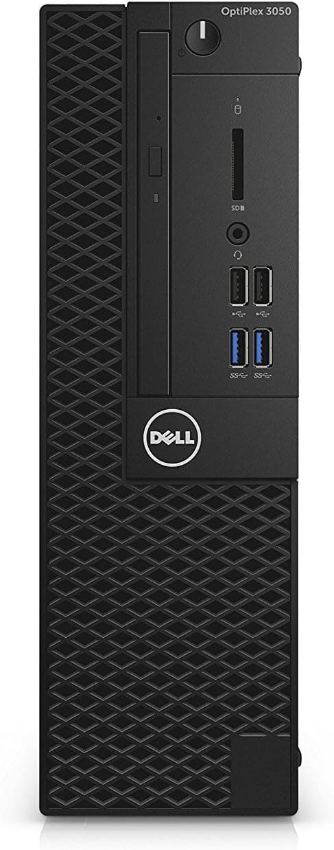 Dell 99K5T OptiPlex 3050 Small Form Factor Desktop Computer, Intel Core i5-7500, 8GB DDR4, 256GB Solid State Drive, Windows 10 Pro