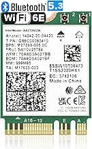 WiFi 6E AX210 NGW Wireless Card M.2 2230/NGFF WiFi 6E Laptop Module with Bluetooth 5.3, 5400Mbps Tri-Band AX210 WiFi Chip Adapter, MU-MIMO, Ultra-Low Latency, Supports Windows 11/10 (64bit)