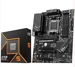 INLAND AMD Ryzen 5 9600X 6-Core 12-Thread AM5 5.4 GHz Unlocked Desktop Processor with PRO B650-P WiFi ProSeries Motherboard (ATX, DDR5, PCIe 4.0)