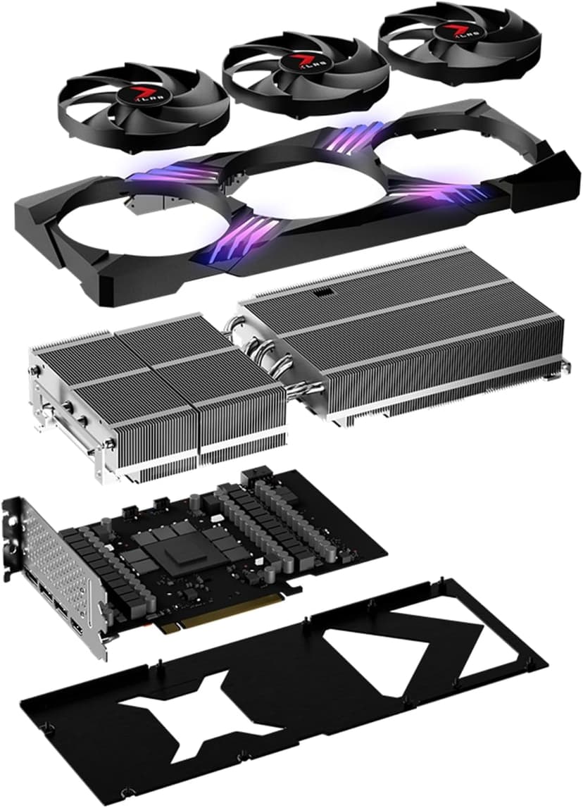 PNY GeForce RTX™ 4080 16GB XLR8 Gaming Verto Epic-X RGB™ Overclocked Triple Fan Graphics Card DLSS 3