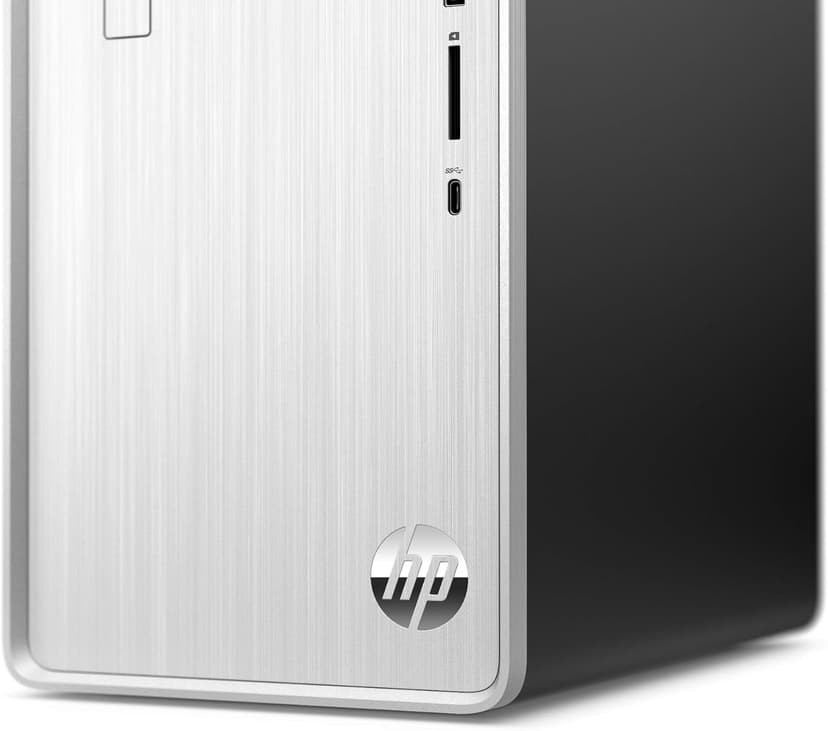 HP Pavilion Desktop, 10th Gen Intel Core i7-10700 Processor, 16 GB RAM, 1 TB hard drive + 256 GB SSD, Windows 10 Home (TP01-1070, Silver)
