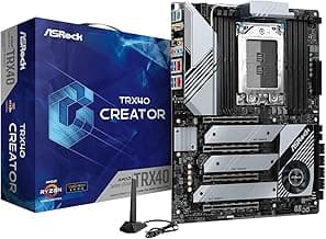 ASRock MB TRX40 Creator AMD Ryzen Threadripper sTRX4 TRX40 Max256GB DR4 ATX