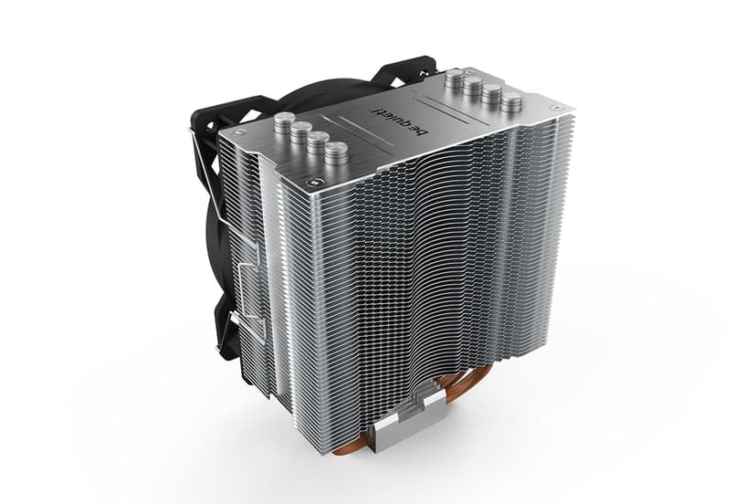 be quiet! Pure Rock Pro 3 LX CPU Air Cooler | 6 High Performance 6mm Heat Pipes with HDT Technology | 120mm Quiet ARGB PWM Fan | AMD:AM4 AM5/Intel LGA 1700/1150/1151/1200 | Black | BK043