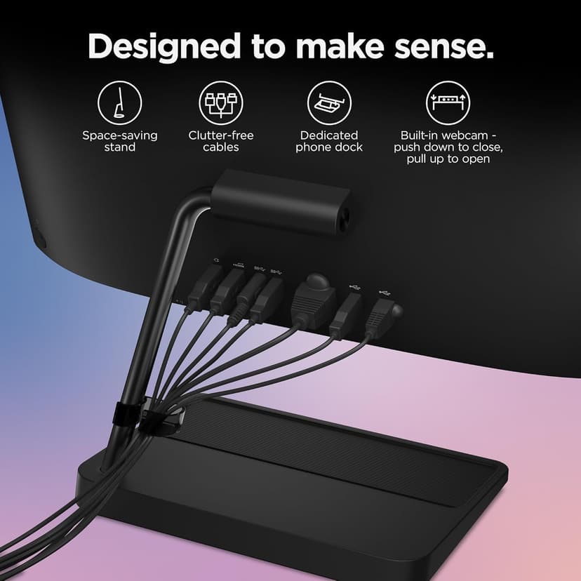 Lenovo IdeaCentre AIO 3i - All in One Desktop - PC Computer - Mouse & Keyboard Included - 21.5" FHD Display - Windows 11-8GB Memory - 256GB Storage - Intel Core i3-1215U