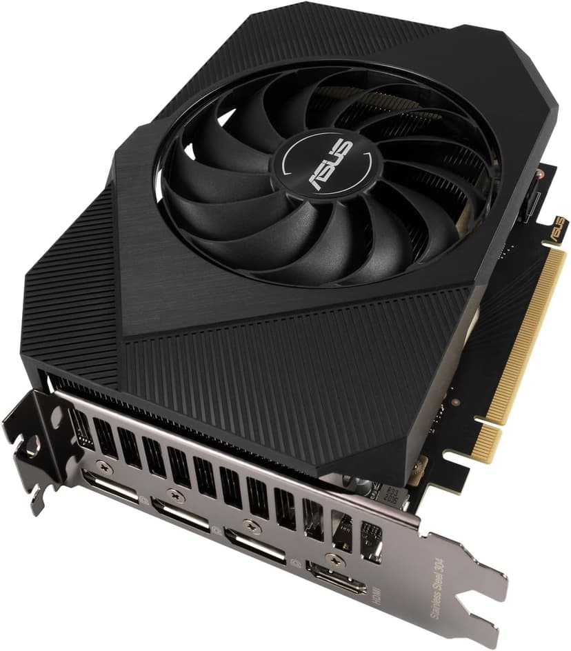 ASUS Phoenix NVIDIA GeForce RTX 3060 V2 Gaming Graphics Card- PCIe 4.0, 12GB GDDR6 memory, HDMI 2.1, DisplayPort 1.4a, Axial-tech Fan Design, Protective Backplate, Dual ball fan bearings, Auto-Extreme