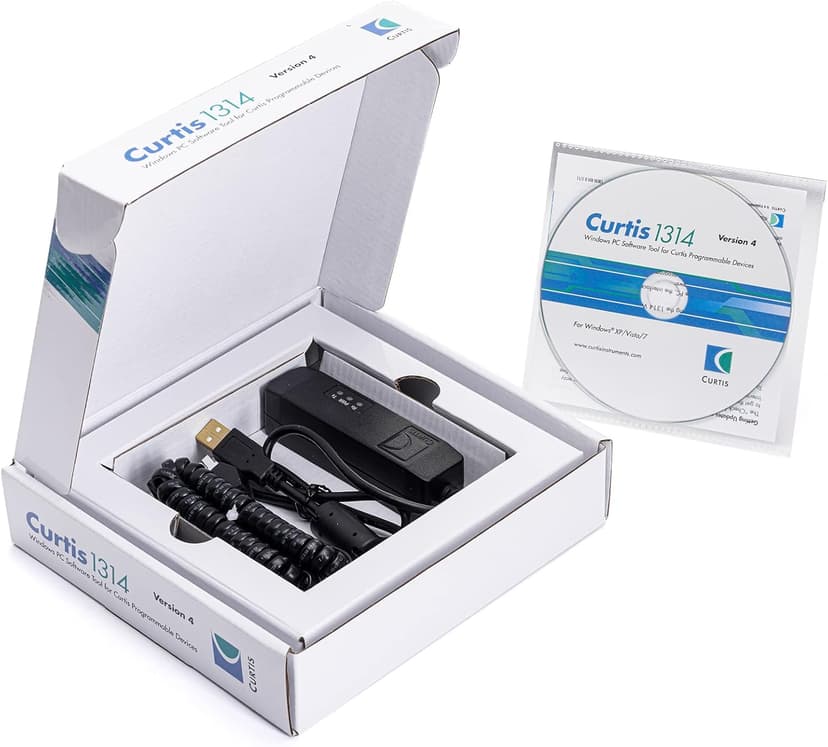 1314-4402 New PC Programmer Compatible with Curtis PC Programming Station with 1309 USB Interface Box 1314-4401