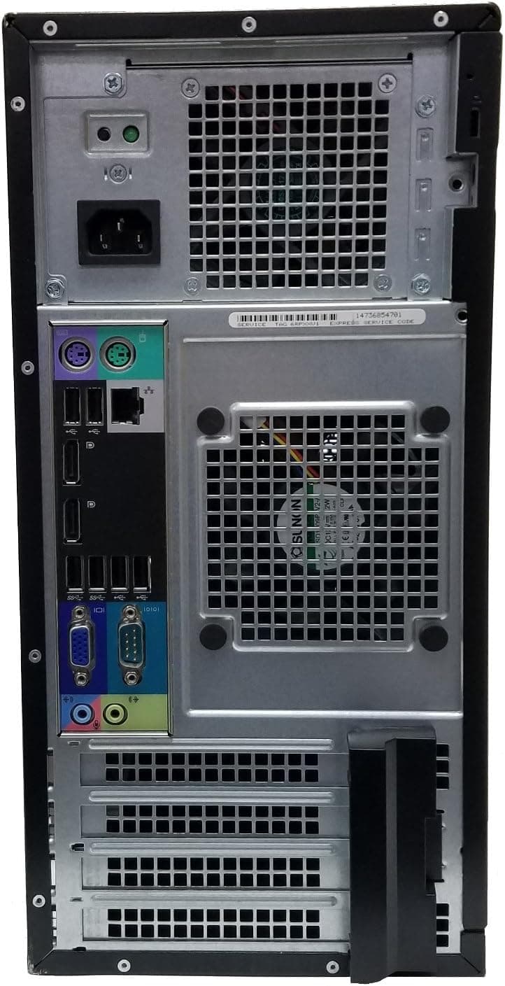 DELL OptiPlex 7010 Minitower Desktop PC - Intel Core i5-3470, 3.2GHz, 8GB, 1TB, DVD, Windows 10 Professional (Renewed)']