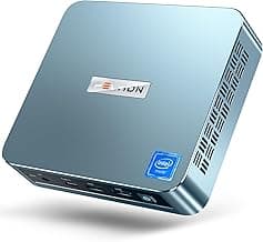 PELADN Mini PC,12th Gen Alder Lake- N100(up to 3.4GHz), 16GB DDR4 RAM 512GB M.2 PCIe SSD, Desktop Computer Support 4K Dual Display/USB3.2/WiFi 4/BT4.2