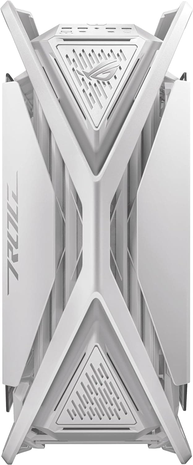 ASUS ROG Hyperion GR701 EATX Full-Tower Computer case with Semi-Open Structure, Tool-Free Side Panels, Supports up to 2 x 420mm radiators, Built-in Graphics Card Holder, 2X Front Panel Type-C