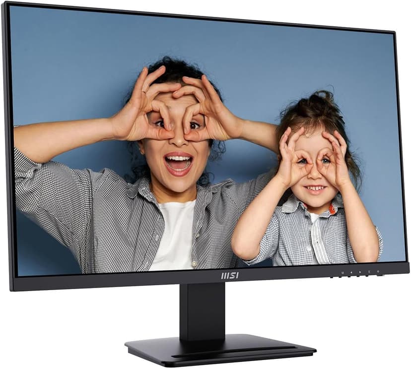 MSI PRO MP273U, IPS 3840 x 2160 (UHD) Computer Monitor, 4K, 60 Hz, Adaptive-Synch, HDMI, DisplayPort, 4ms (GTG), Black
