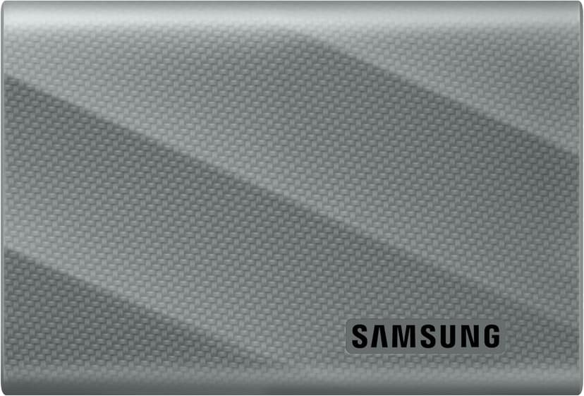 Samsung T9 2TB, Portable SSD, up to 2000MB/s, USB 3.2 Gen 2x2 (20Gbps) NVMe, Rugged, for Photographers, Content Creators and Gaming, External Solid State Drive (MU-PK2T0G/WW) Gray