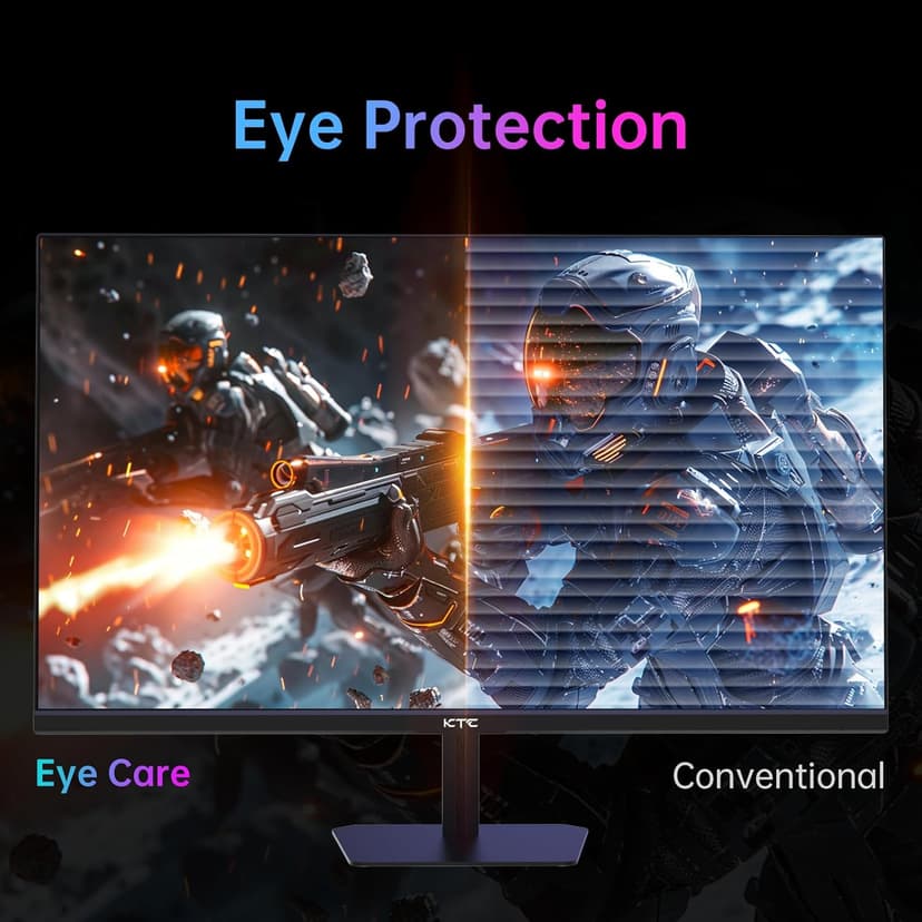 24 Inch 180Hz/190Hz Gaming Monitor, FHD PC Computer Monitor with Fast IPS Panel, HDR400, 133% sRGB, Bluelight Filter, 2 HDMI & 1 DP Port, Compatible Freesync and Wall Mountable, H24F8