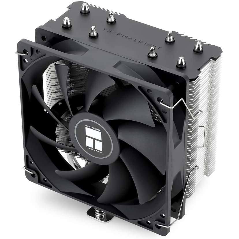 Thermalright Assassin X120 Refined SE CPU Air Cooler, 4 Heat Pipes, TL-C12C PWM Fan, Aluminium Heatsink Cover, AGHP Technology, for AMD AM4/AM5/Intel LGA 1150/1151/1155/1200/1700/1851(AX120 R SE)
