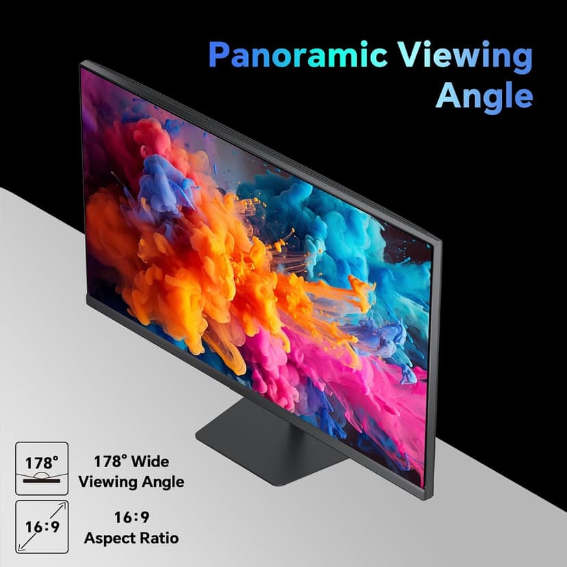 24.5 Inch FHD 100Hz IPS Computer Monitor, 1080P Eye Care PC Gaming Monitor, Adaptive-Sync, Low Blue Light, HDR, VESA Mount with HDMI VGA for Home Office, H25B7