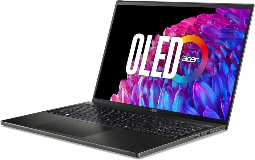 Acer Swift Edge 16 Laptop | 16" OLED WQXGA+ 3200 x 2000 Display | Unlock AI Experiences | AMD Ryzen 7 8840U Octa-Core Ryzen Processor | 16GB LPDDR5 | 1TB PCIe Gen 4 SSD | Wi-Fi 7 | SFE16-44-R8HM