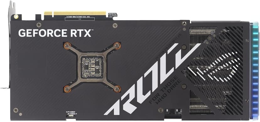 ASUS ROG Strix GeForce RTX 4070 Super OC Edition Gaming Graphics Card (PCIe 4.0, 12GB GDDR6X, DLSS 3, HDMI 2.1a, DisplayPort 1.4a, Massive Vented Backplate, Power Sensing, Aura Sync)