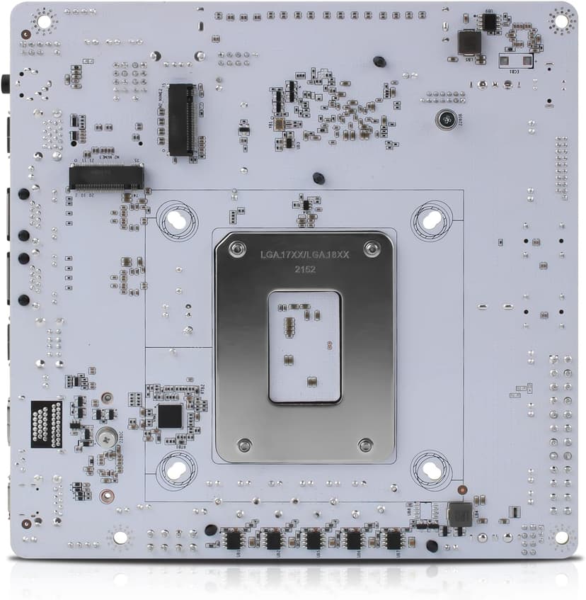 StoneStorm Q670 8-Bay NAS Mini ITX Motherboard(LGA1700, 12th/13th/14th Gen. Desktop Processor), 2*U-DIMM DDR5 MAX 64G, 3*M.2 NVMe, 8*SATA, i226-LM 2.5G vPro, 3*USB3.2, 1*Type-C 20Gbps, Dual 4K Display